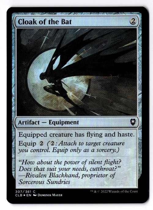 Cloak of the Bat 307 Magic: The Gathering Foil LP