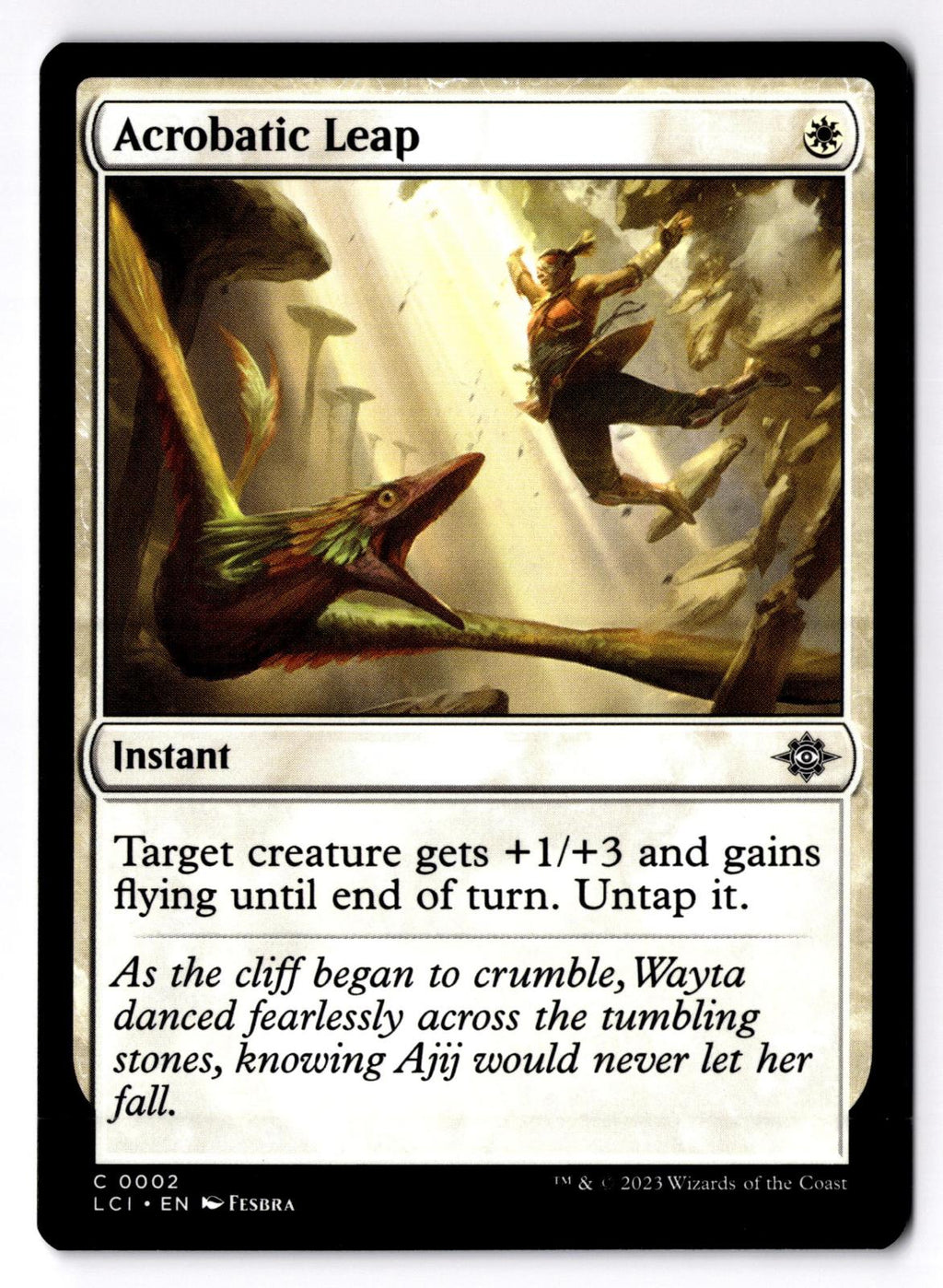 Acrobatic Leap 2 Common The Lost Caverns of Ixalan Magic: The Gathering LP