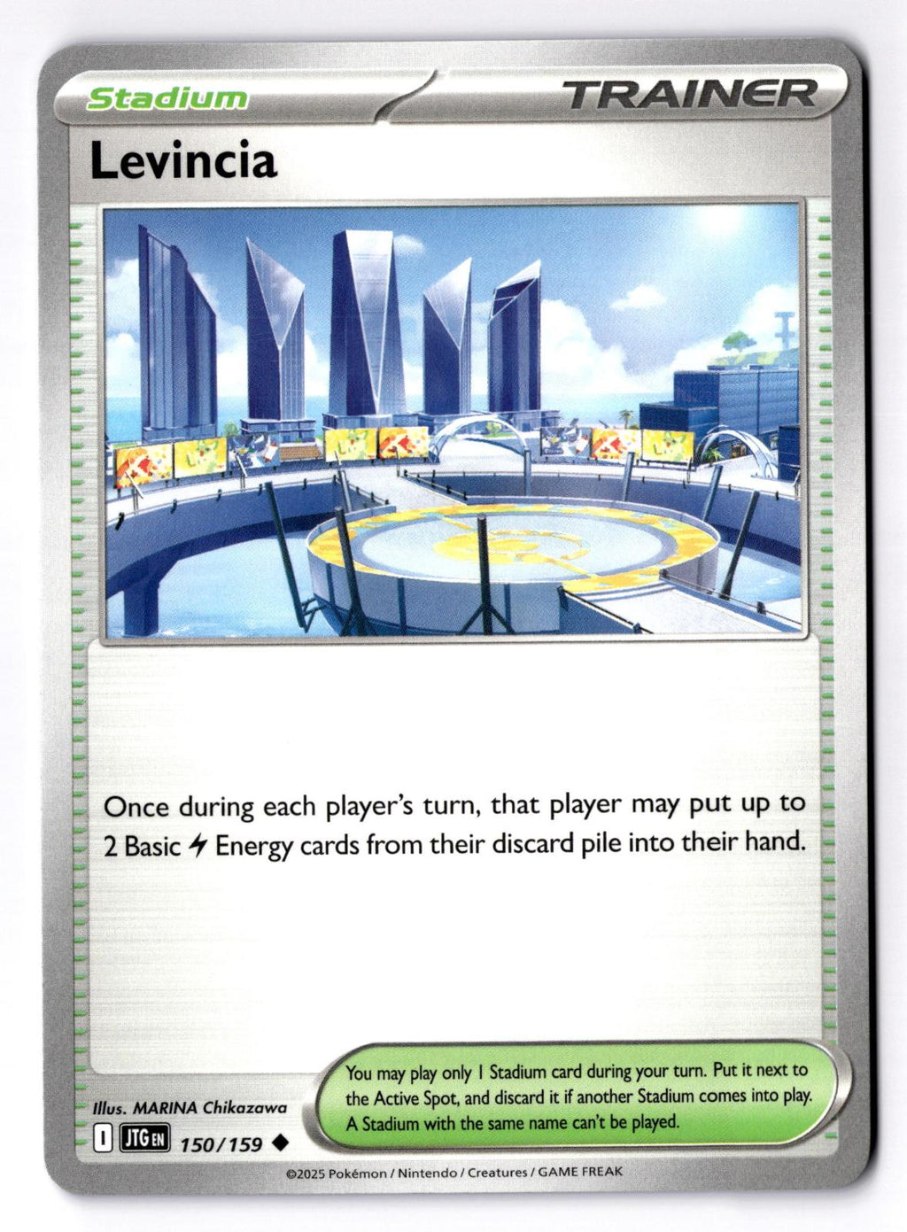 Levincia 150/159 Uncommon Journey Together Pokemon Near Mint