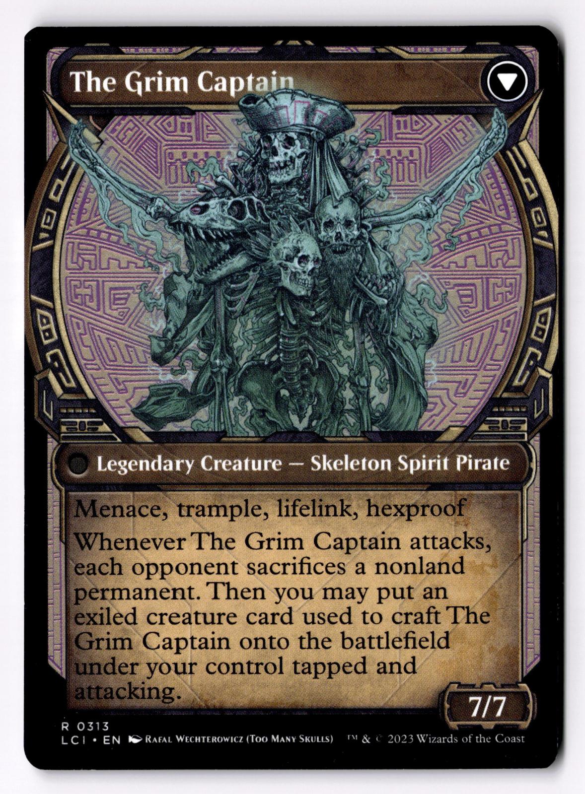 Throne of the Grim Captain (Showcase) 313 The Lost Caverns of Ixalan LP