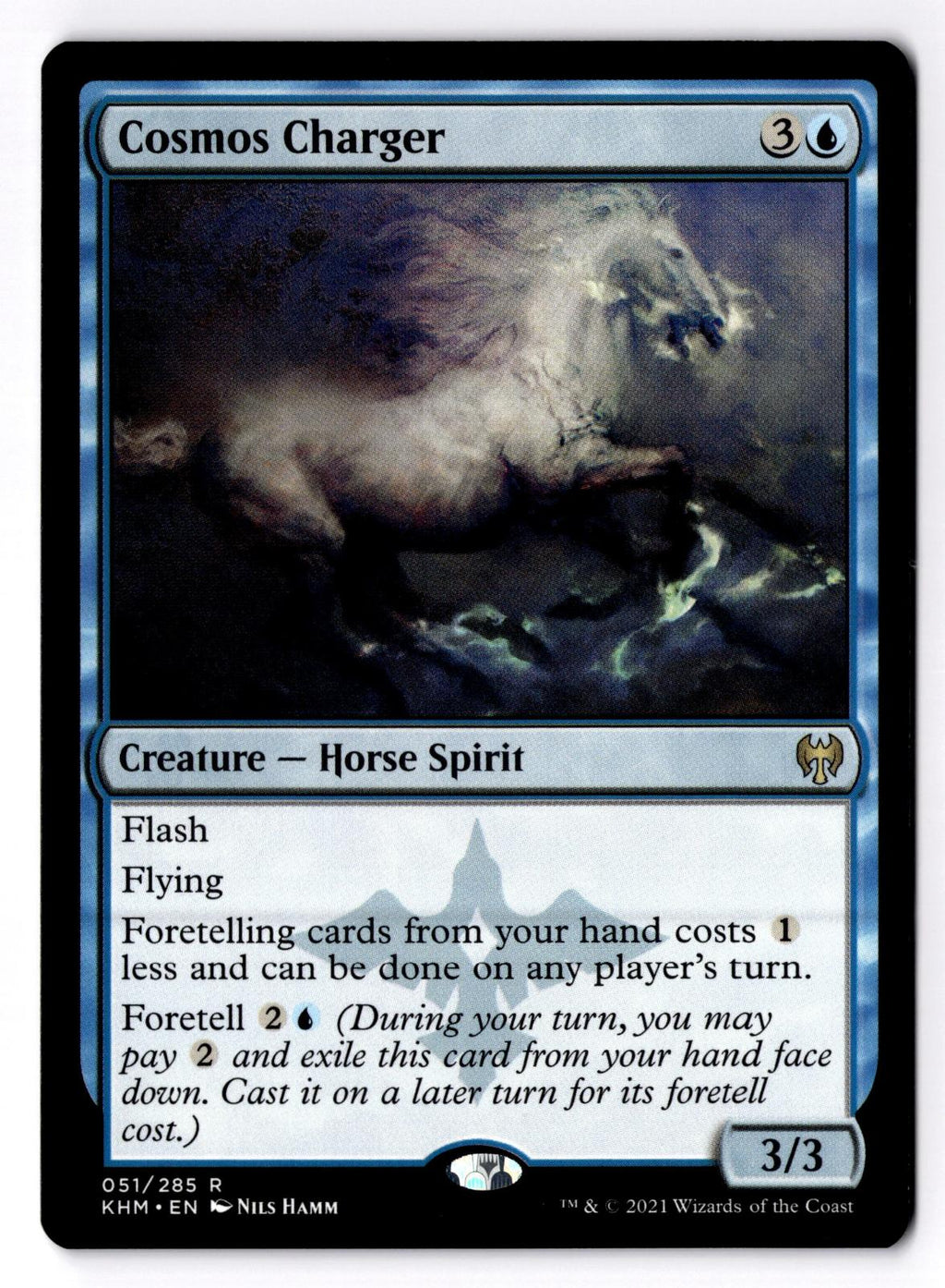 Cosmos Charger 51 Rare Kaldheim Magic: The Gathering Lightly Played