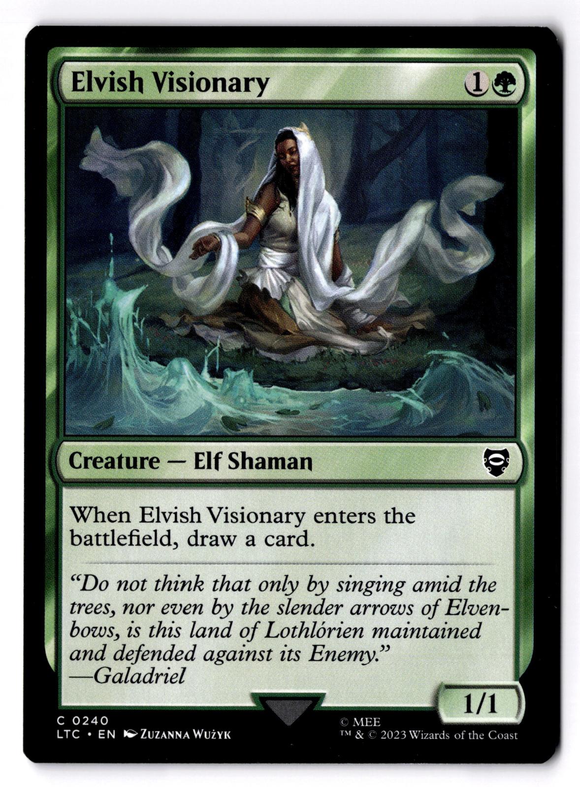 Elvish Visionary 240 Magic: The Gathering LP