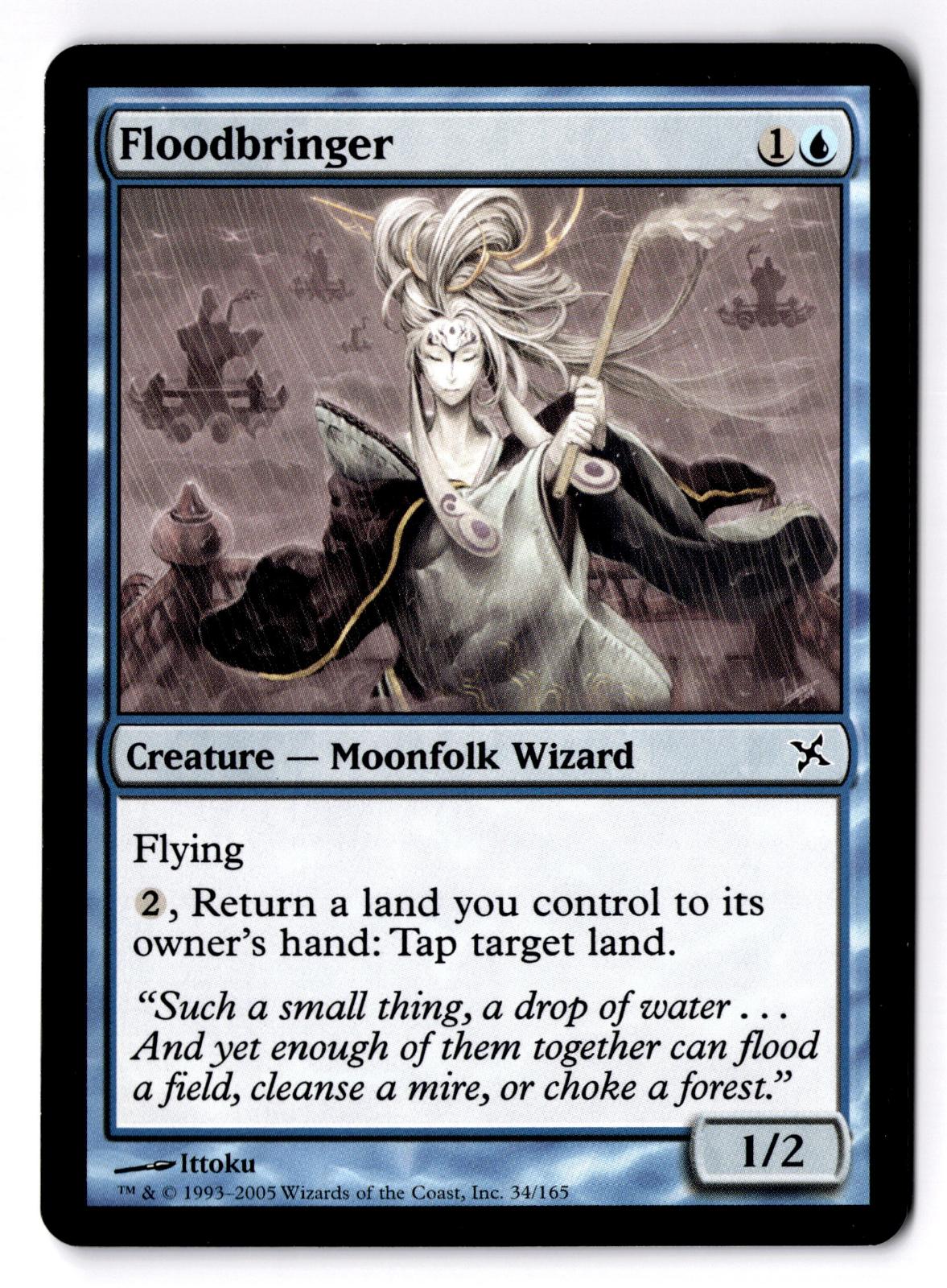 Floodbringer 34 Common Betrayers of Kamigawa Magic: The Gathering MP