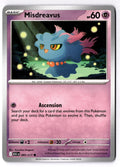 Misdreavus 085/217 Common Ascended Heroes Pokemon Near Mint