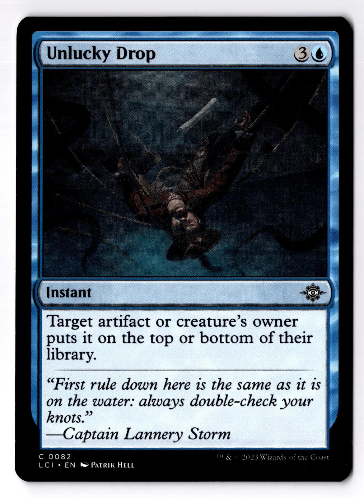 Unlucky Drop 82 Common The Lost Caverns of Ixalan Magic: The Gathering LP