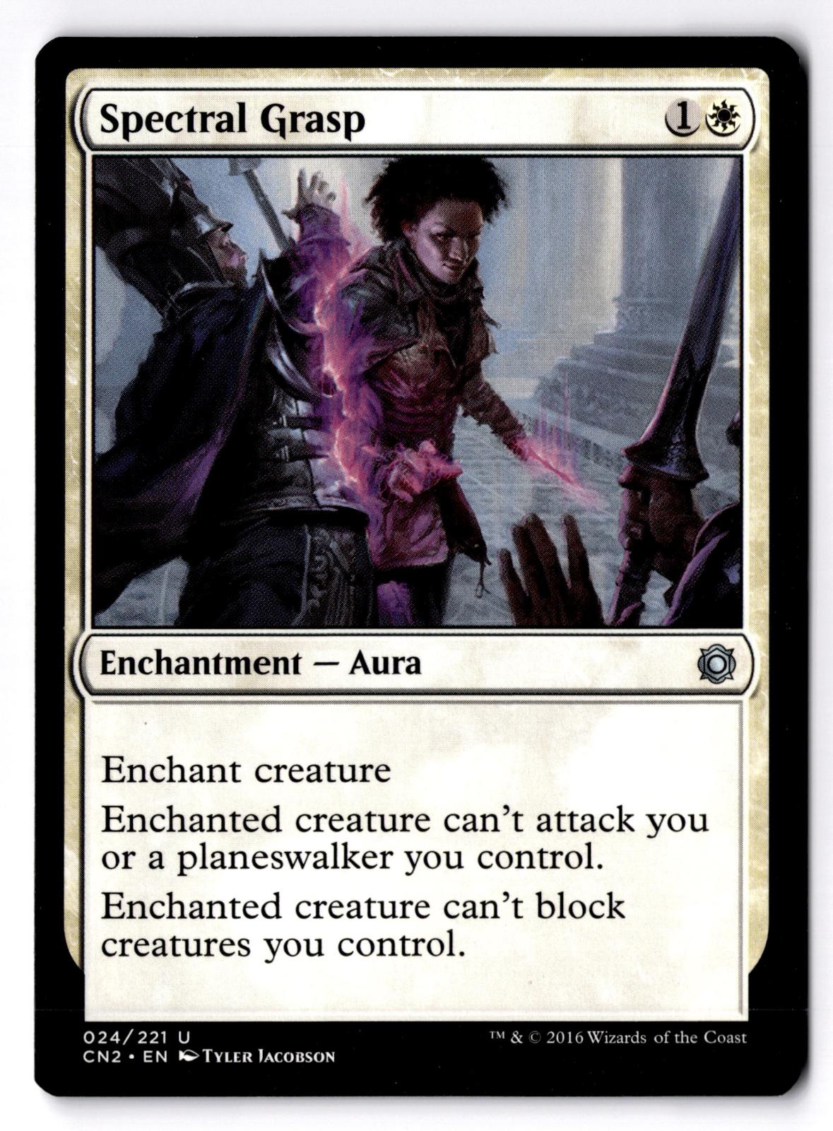 Spectral Grasp 24 Uncommon Conspiracy: Take the Crown Magic: The Gathering LP