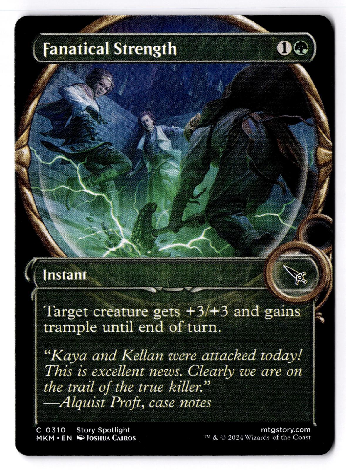 Fanatical Strength (Showcase) 310 Magic: The Gathering MP