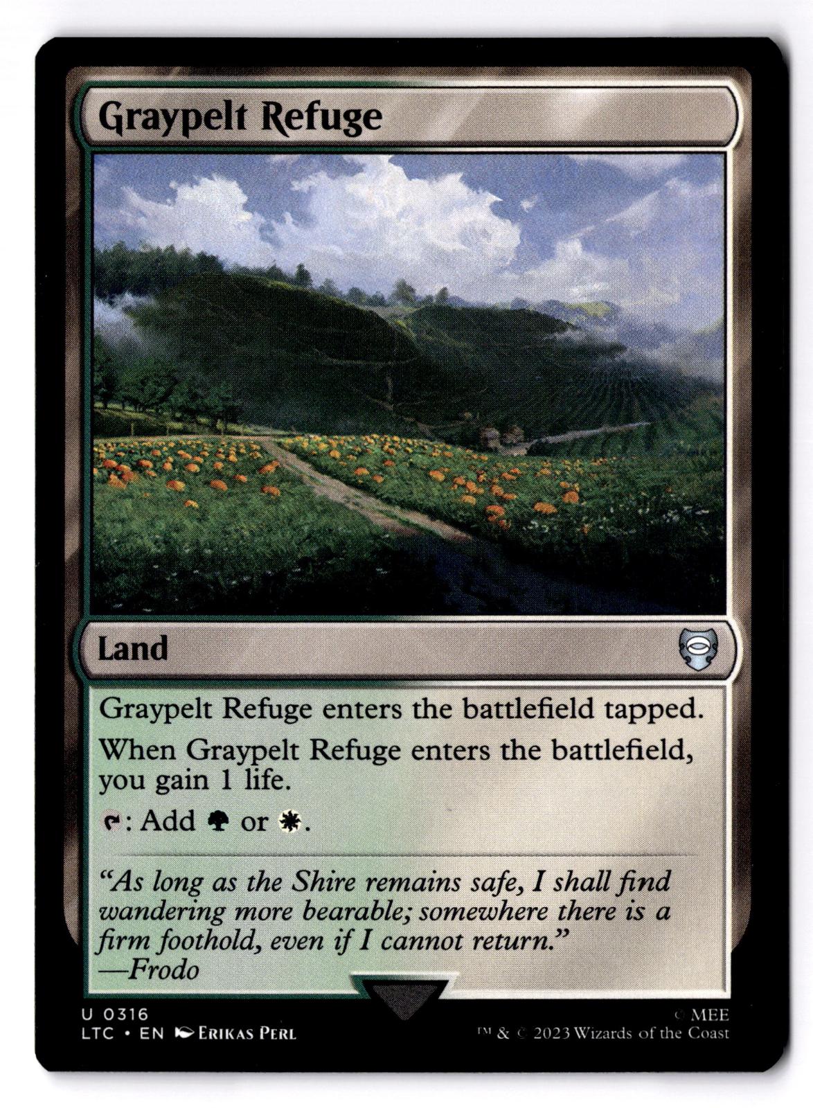 Graypelt Refuge 316 Magic: The Gathering LP