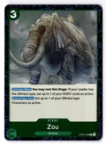 Zou OP08-039 Rare Two Legends One Piece Foil Near Mint