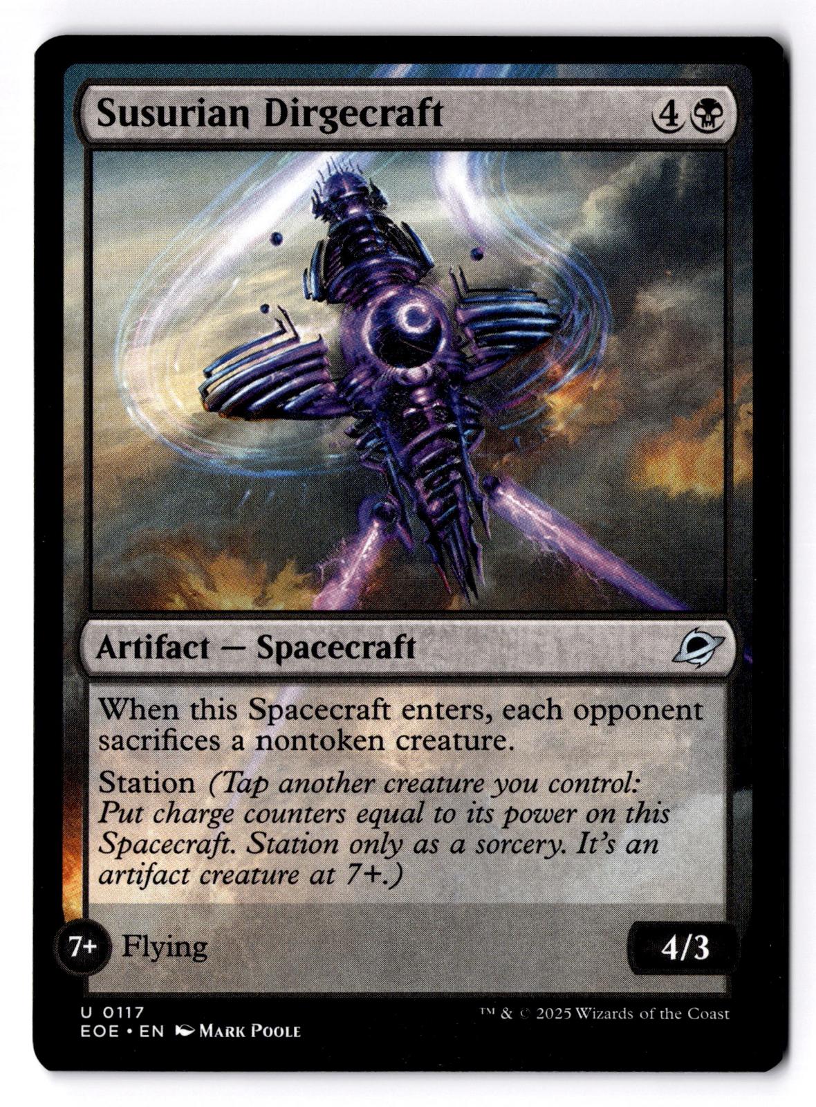 Susurian Dirgecraft 117 Uncommon Edge of Eternities Magic: The Gathering LP
