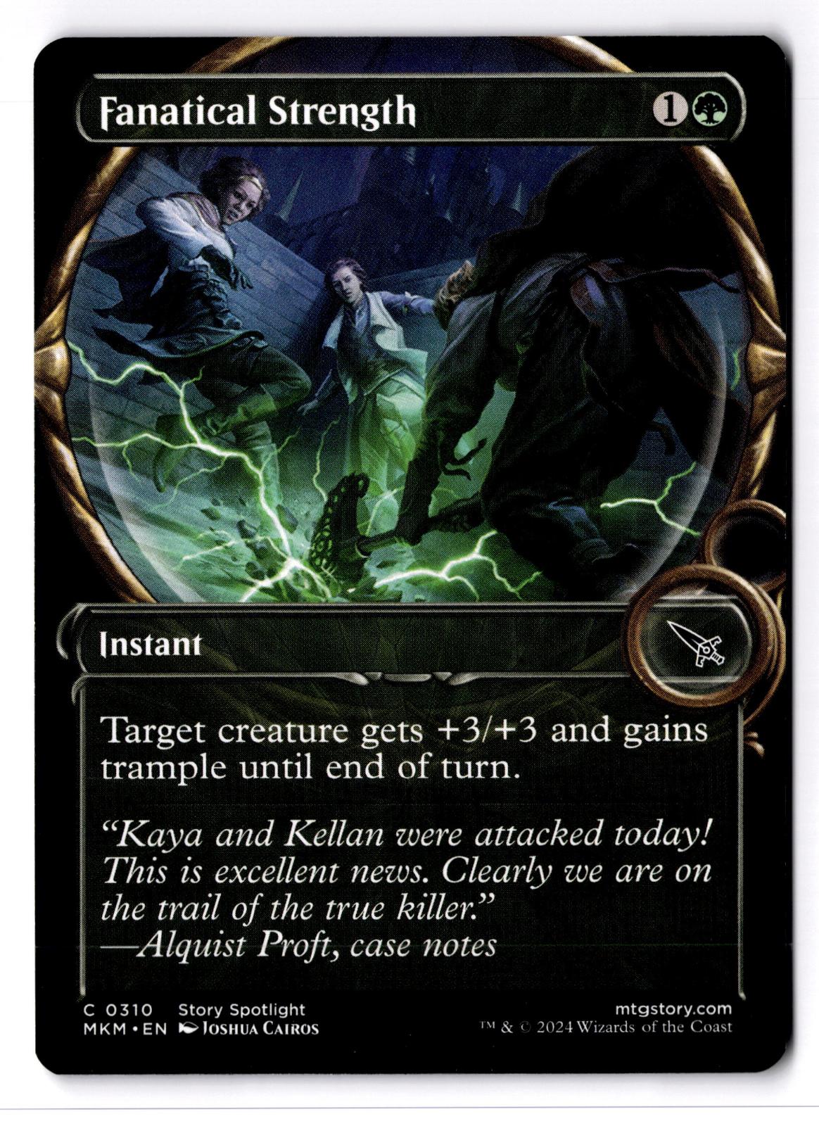 Fanatical Strength (Showcase) 310 Magic: The Gathering LP