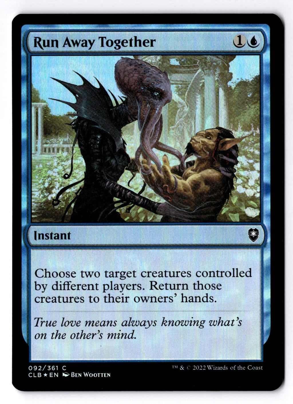 Run Away Together 92 Magic: The Gathering Foil LP