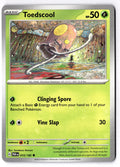 Toedscool 015/182 Common Paradox Rift Pokemon Near Mint