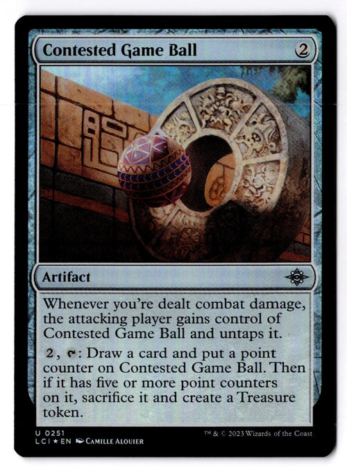 Contested Game Ball 251 The Lost Caverns of Ixalan Magic: The Gathering Foil LP