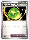 Cynthia's Power Weight 162/182 Uncommon Destined Rivals Pokemon Near Mint