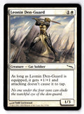 Leonin Den-Guard 9 Common Mirrodin Magic: The Gathering Moderately Played