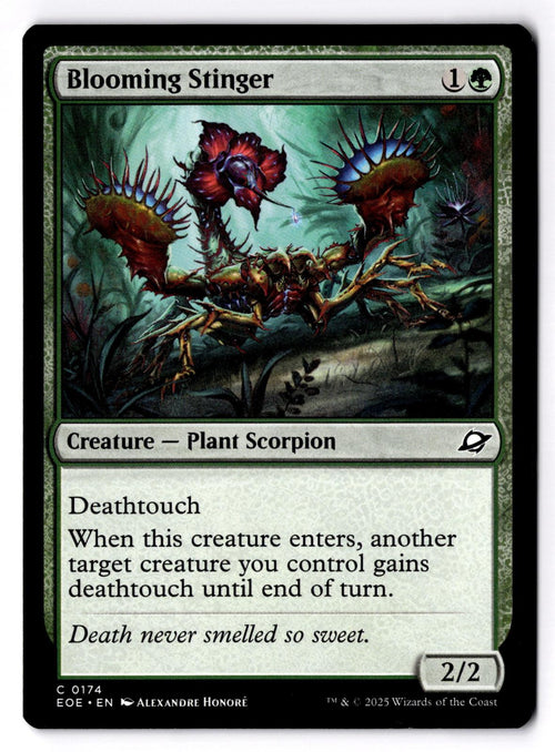 Blooming Stinger 174 Common Edge of Eternities Magic: The Gathering LP