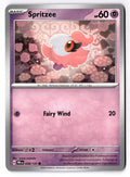 Spritzee 038/131 Common Prismatic Evolutions Pokemon Near Mint