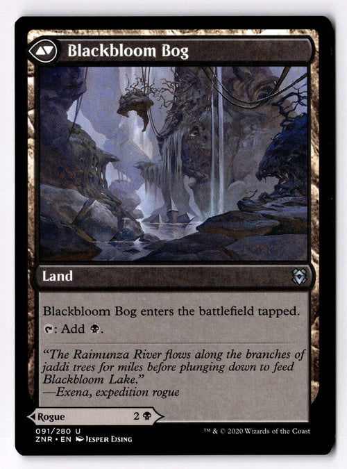 Blackbloom Rogue 91 Uncommon Zendikar Rising Magic: The Gathering Lightly Played