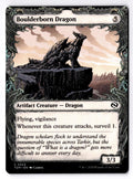 Boulderborn Dragon (Showcase) 323 Tarkir: Dragonstorm Magic: The Gathering LP