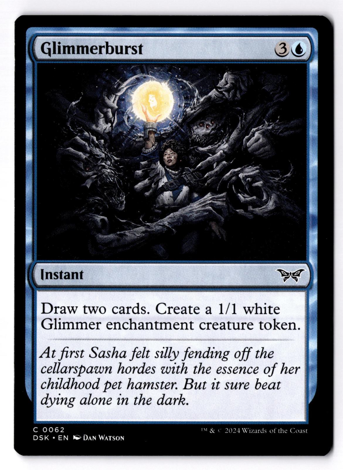 Glimmerburst 62 Common Duskmourn: House of Horror Magic: The Gathering LP
