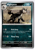 Mightyena 129/217 Uncommon Ascended Heroes Pokemon Near Mint