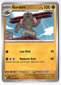 Gurdurr 048/086 Common Black Bolt Pokemon Near Mint