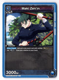 Maki Zen'in UEX02BT/JJK-3-017 U UEX02BT: Jujutsu Kaisen Vol.2 Union Arena NM