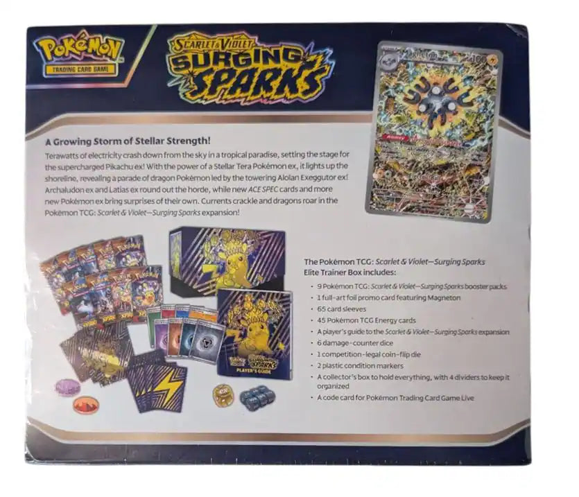 Surging Sparks Pokemon Elite Trainer Box